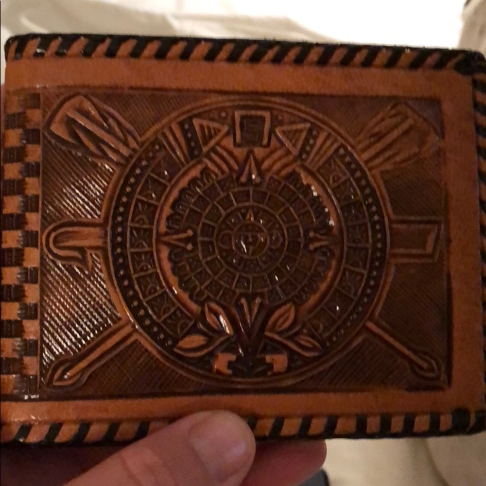 Vintage Hand Tooled Wallet